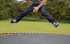 kid jumping